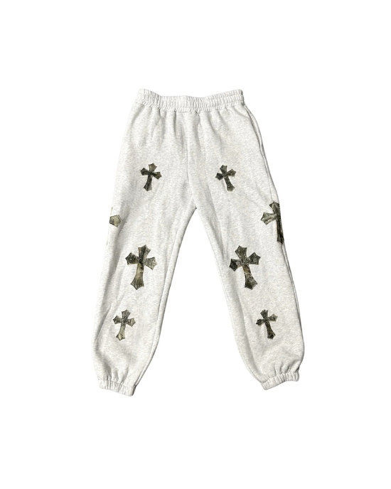 "CROSSED ME" SWEATS