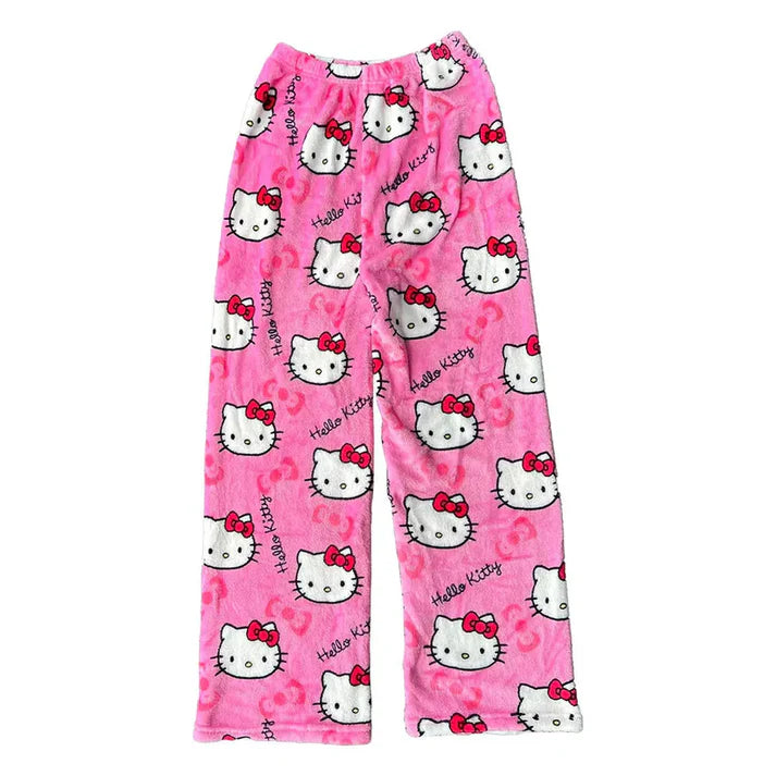 Spooky Viral Hello Kitty PJ Bottoms - VIP OFFER