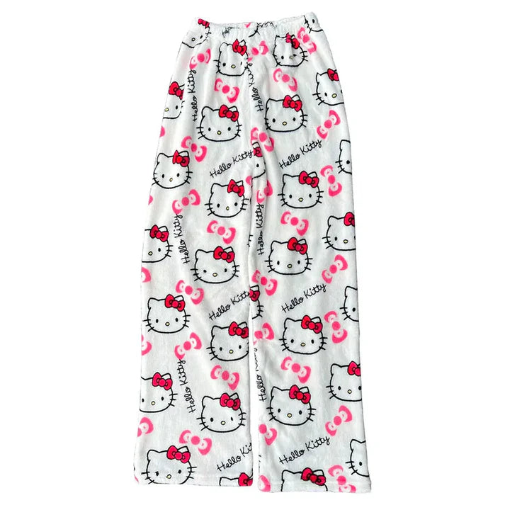 Spooky Viral Hello Kitty PJ Bottoms - VIP OFFER