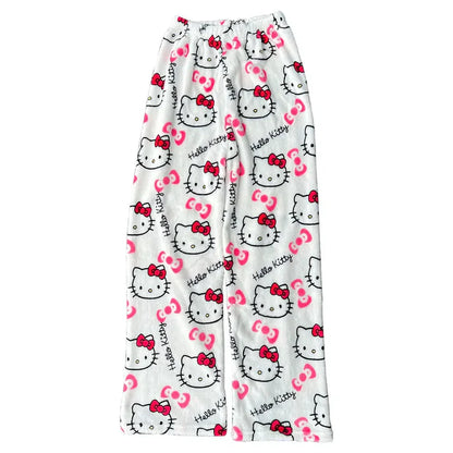 Spooky Viral Hello Kitty PJ Bottoms - VIP OFFER