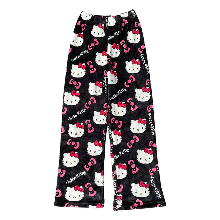 Spooky Viral Hello Kitty PJ Bottoms - VIP OFFER