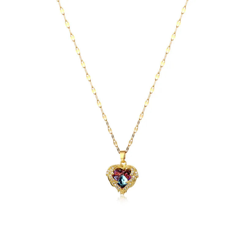 Gold Heart Necklace