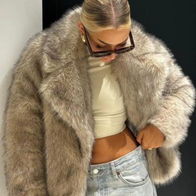 Faux Fur Coat