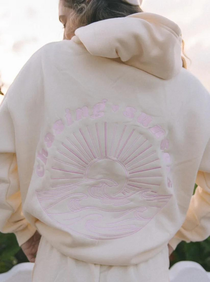 VynAura Sunset Waves Hoodie™