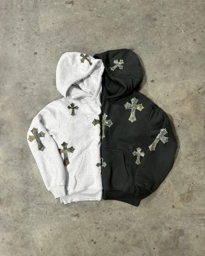 "CROSSED ME" HOODIE