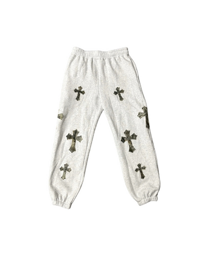 "CROSSED ME" SWEATS