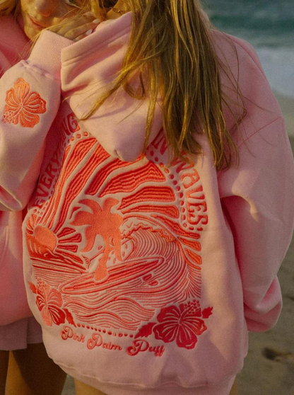 VynAura Sunset Waves Hoodie™