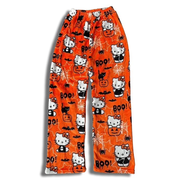 Spooky Viral Hello Kitty PJ Bottoms - VIP OFFER